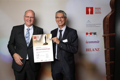 Swiss Arbeitgeber Award 2015