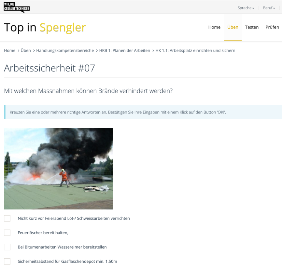 suissetec Lernportal Spengler