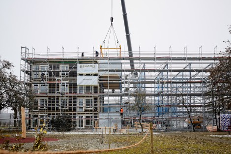 Costruzione ibrido Lenzburg Tecnica di fissaggio viti per costruzioni in legno viti completamente filettate