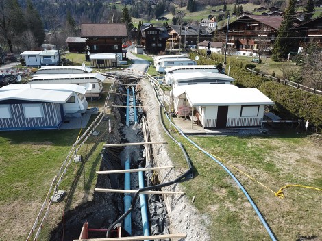 Tuyaux, raccords spéciaux, raccords et accessoires, distribution d'eau potable Saanen