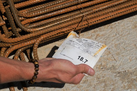 Acier d'armature demagnetise MAGEX construction saine