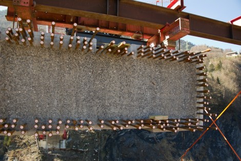 Taminabrücke Bewehrungsstahl Schraubverbindungen BARTEC