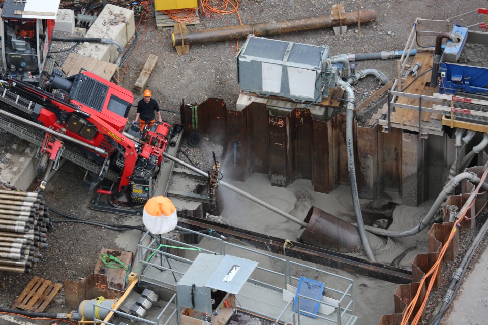 Duktile Gussrohre Steckmuffenrohre Trinkwasserleitung Muri 