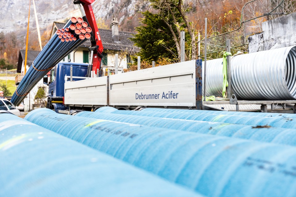 Installations hydrauliques Auli tuyaux en fonte ductile