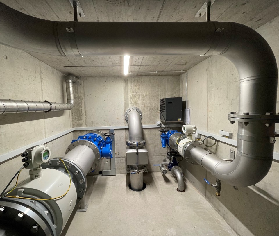 Installations hydrauliques Auli tuyaux en fonte ductile