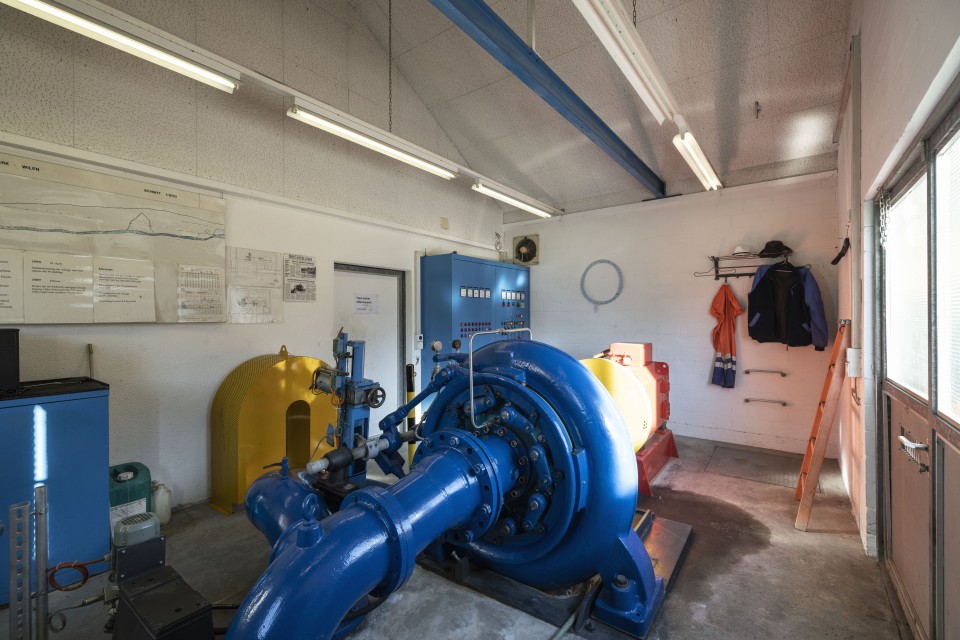 Wasserkaftwerk Wilen Gussrohre Kanalrohre