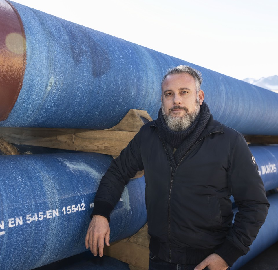 Wasserkaftwerk Wilen Gussrohre Kanalrohre