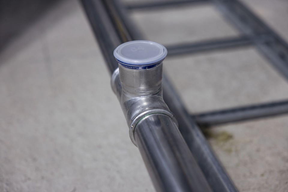 Campus forster châssis sanitaire mapress duofix drainage silent pluvia
