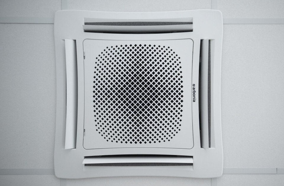 Ventilconvettori Condi®Line cassette soffitto condiline Geberit Flowfit Geberit Silent