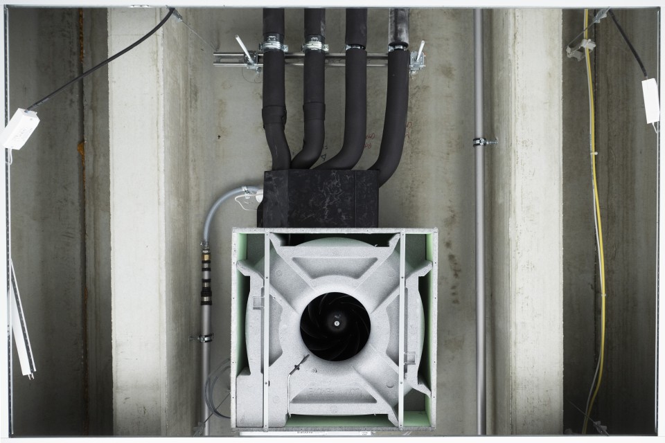 Ventilconvettori Condi®Line cassette soffitto condiline Geberit Flowfit Geberit Silent