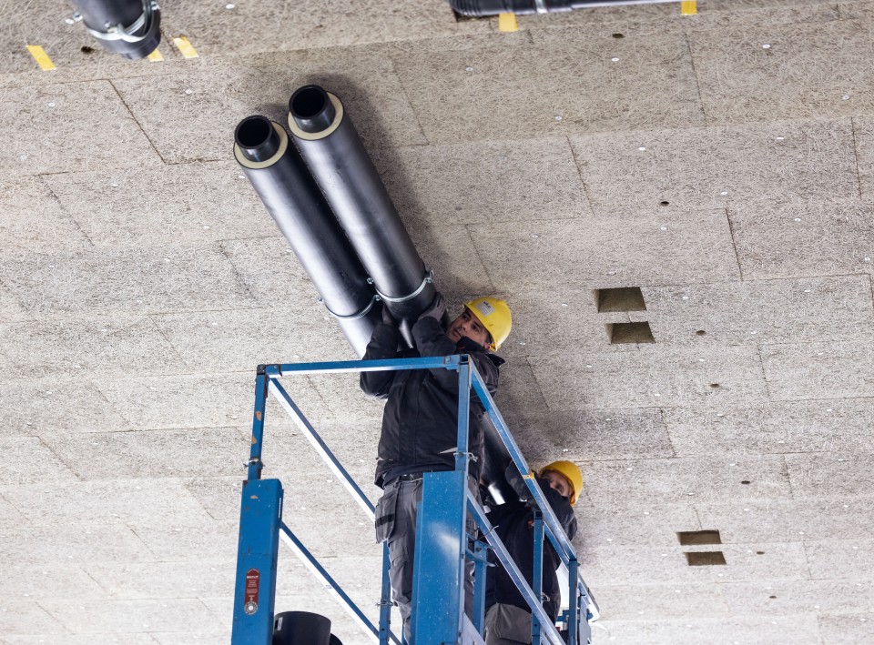 COOL-FIT-Kühlsystem Rohre und Formteile Migros Appenzell