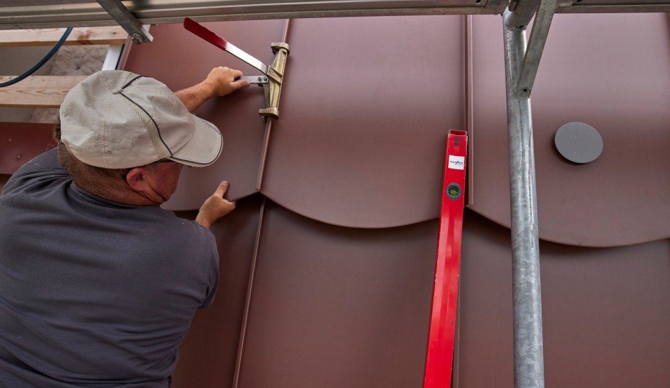 Pannelli per facciate VMZINC PIGMENTO® Seiler Käserei AG