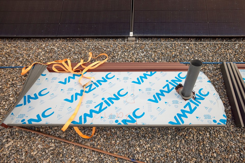 Pannelli per facciate VMZINC PIGMENTO® Seiler Käserei AG