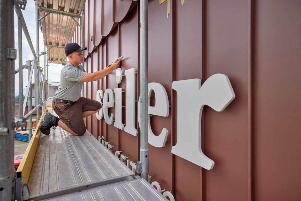 Pannelli per facciate VMZINC PIGMENTO® Seiler Käserei AG