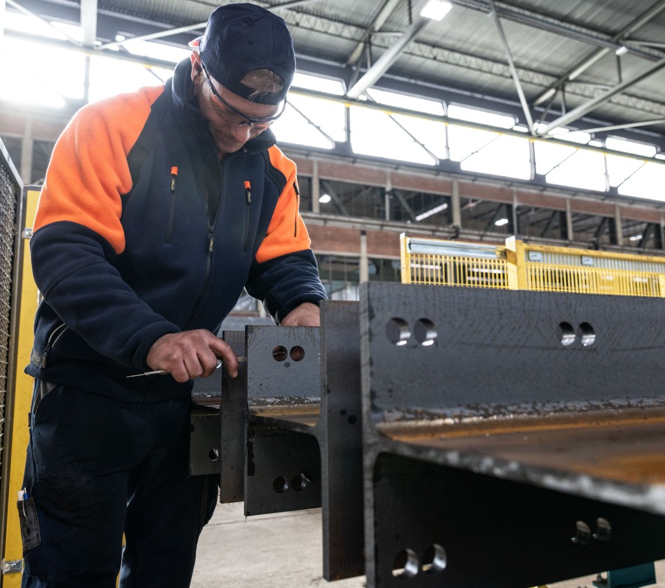 Forster Campus Green Steel Stahlträger