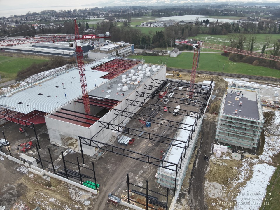 Forster Campus Green Steel Stahlträger