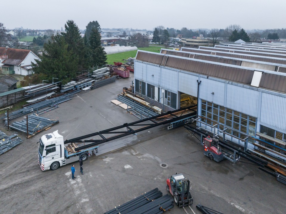 Forster Campus Green Steel Stahlträger