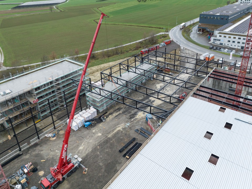 Forster Campus Green Steel Stahlträger