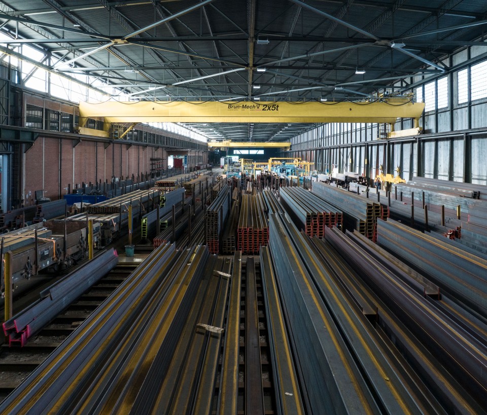 Forster Campus Green Steel Stahlträger
