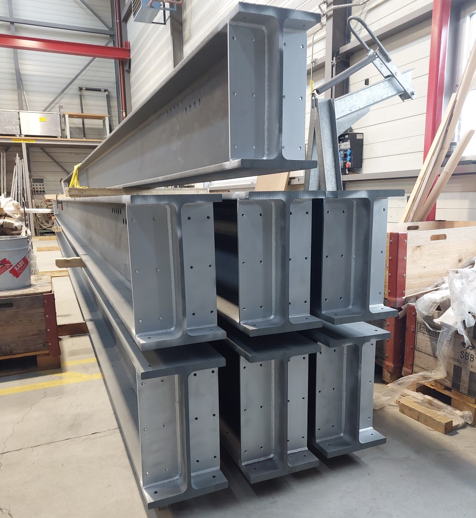 Pêcherie Kundelfingerhof pavillon pour événements poutrelles en acier