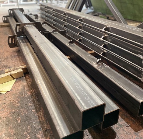 Standseilbahn Butzenbüel Stahlrohre Stahlprofile Stahlträger Flachstahl