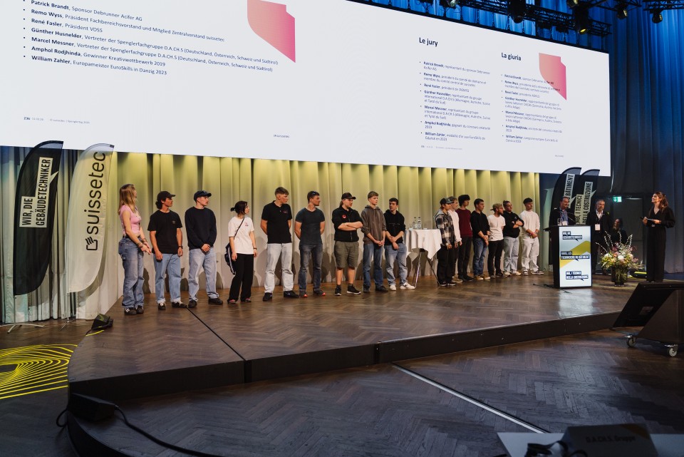 Kreativwettbewerb am suissetec-Spenglertag 2026