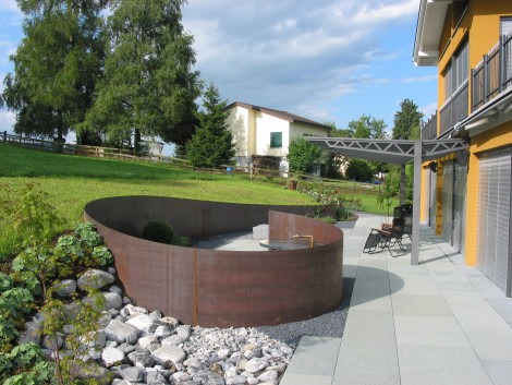 Waldburger Gartenbau AG Bandstahl Flachstahl
